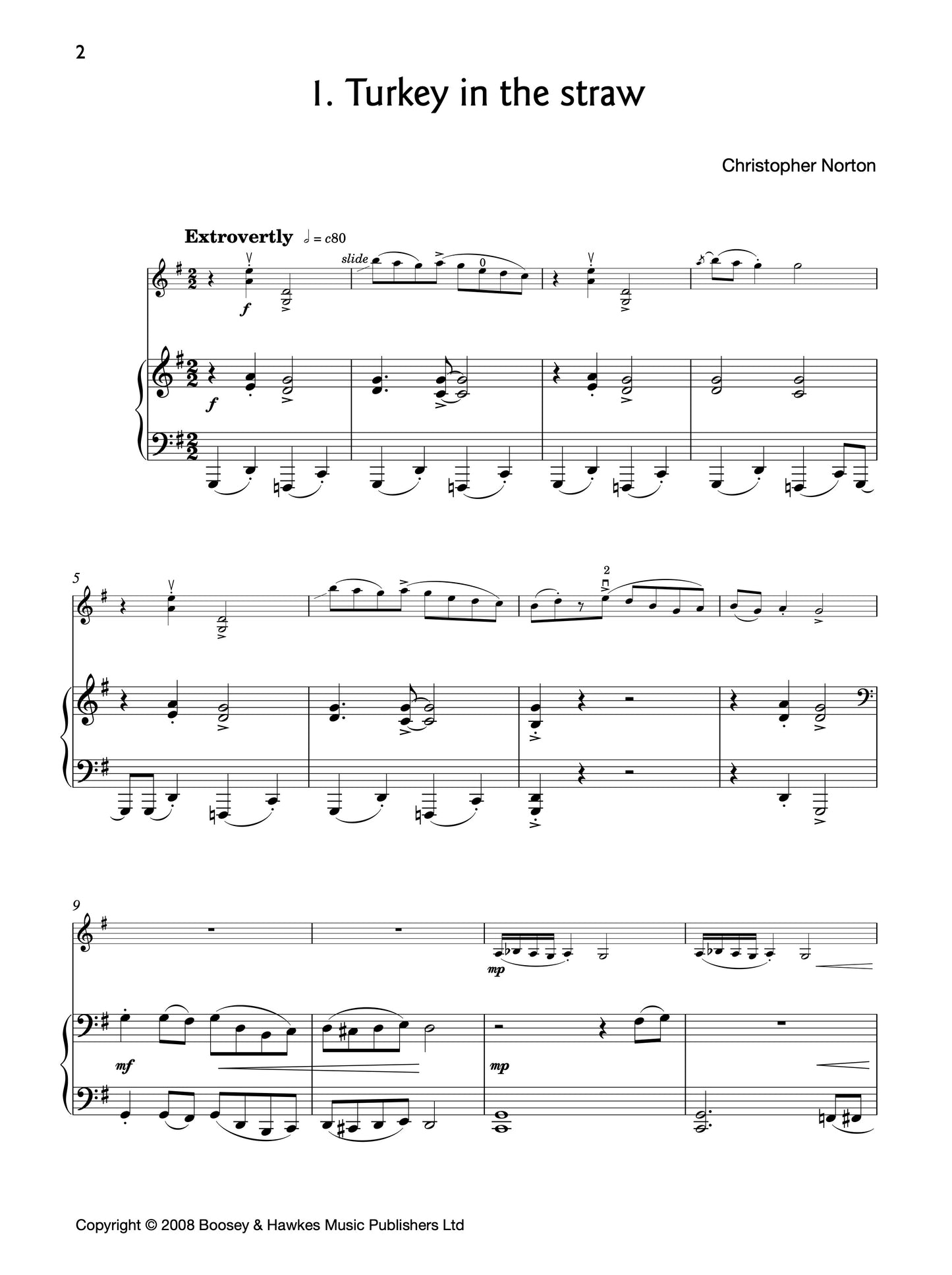 The Christopher Norton Concert Collection for Violin