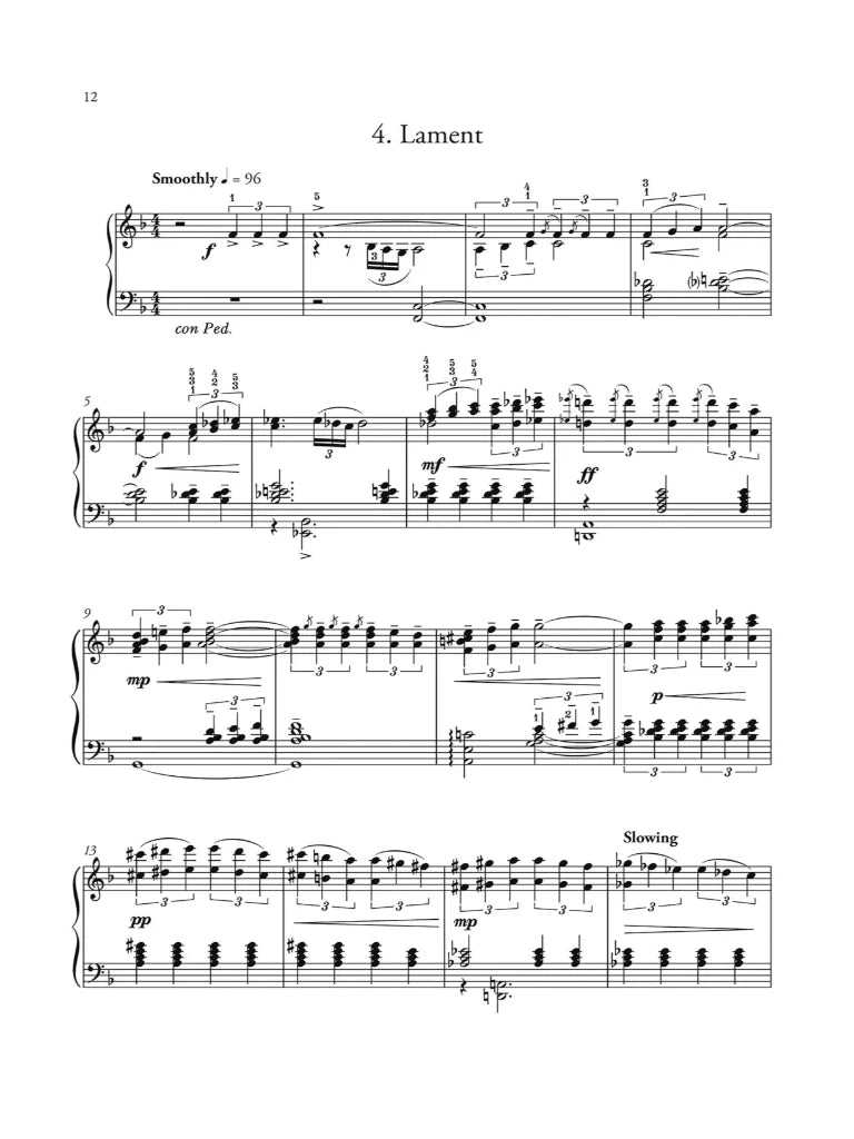 Bulgarian Sketches for Solo Piano