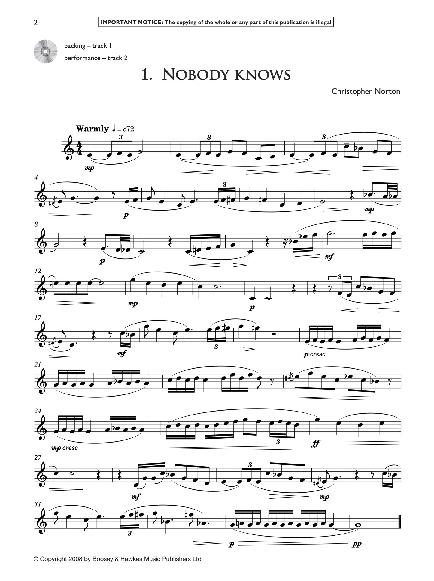The Christopher Norton Concert Collection for Trumpet (Book+CD)