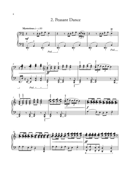 Bulgarian Sketches for Solo Piano