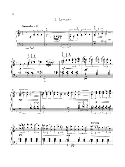 Bulgarian Sketches for Solo Piano