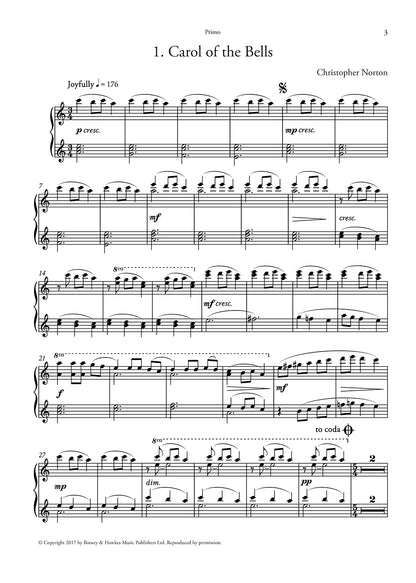A Christmas Suite for Piano Duet