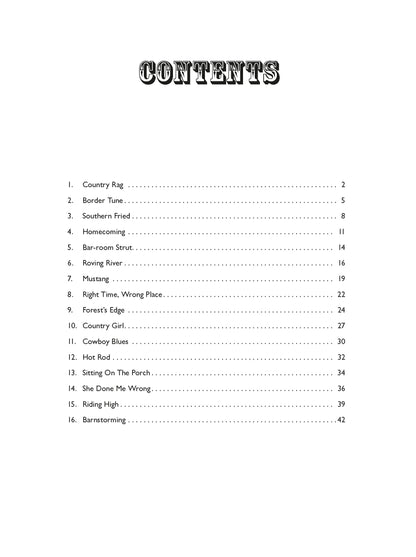 The Christopher Norton Country Preludes Collection (Book+CD)